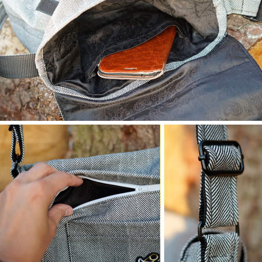 Messenger - Bag - Schnittmuster eBook-9 Messenger - Bag - Schnittmuster eBook-9