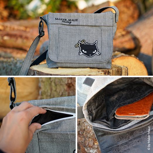 Messenger - Bag - Schnittmuster eBook Messenger - Bag - Schnittmuster eBook