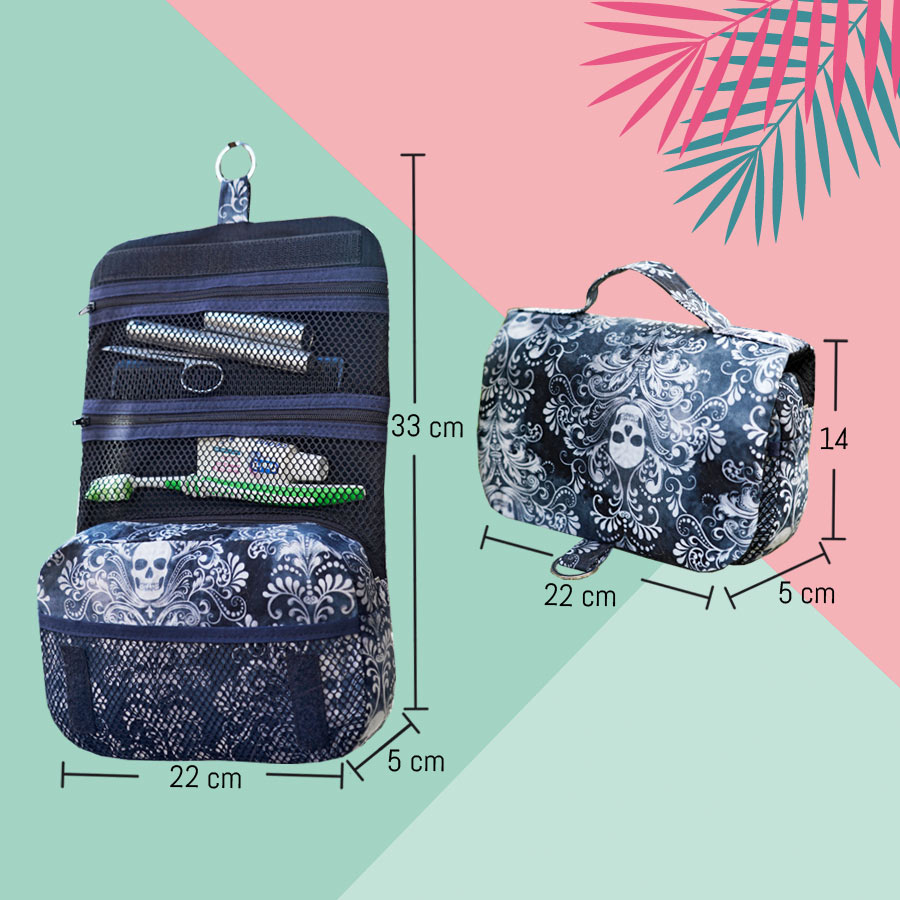 Kosmetiktasche - Traveling Mini - Schnittmuster eBook-2 Kosmetiktasche - Traveling Mini - Schnittmuster eBook-2