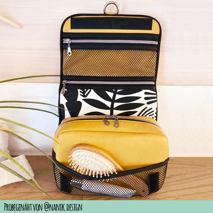 Kosmetiktasche - Traveling - Schnittmuster eBook-6 Kosmetiktasche - Traveling - Schnittmuster eBook-6