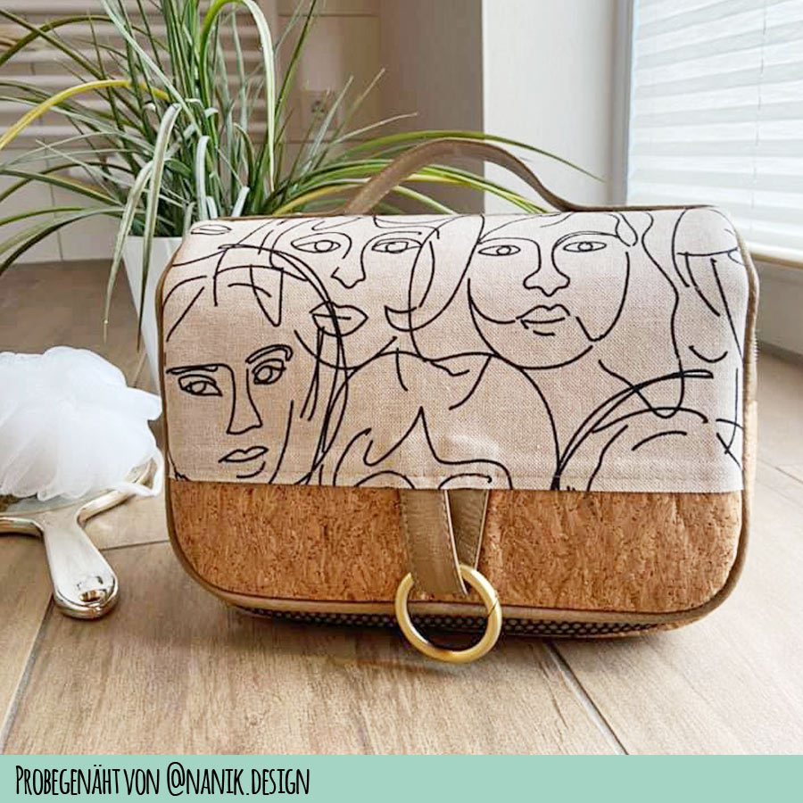 Kosmetiktasche - Traveling - Schnittmuster eBook-7 Kosmetiktasche - Traveling - Schnittmuster eBook-7