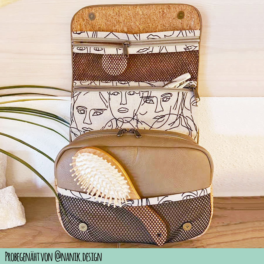 Kosmetiktasche - Traveling - Schnittmuster eBook-8 Kosmetiktasche - Traveling - Schnittmuster eBook-8