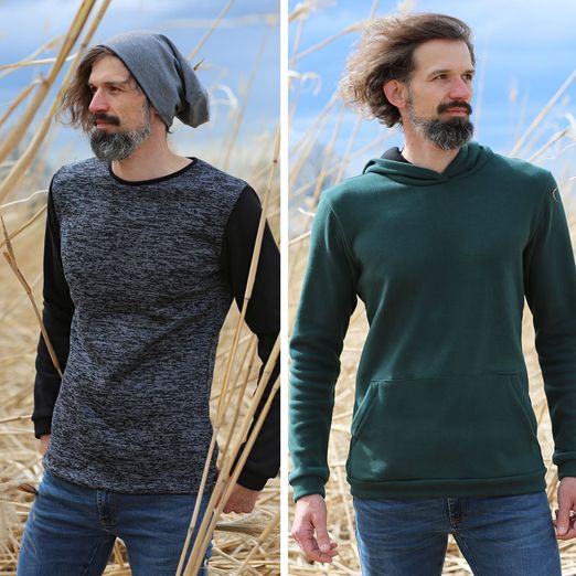 Pullover Hoodie - Nafi - Schnittmuster eBook Pullover Hoodie - Nafi - Schnittmuster eBook