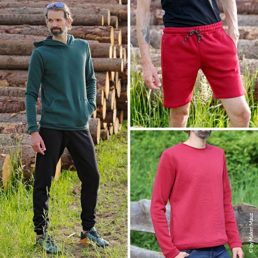 Hoodie + Jogginghose - Nafi + Manoah - Schnittmuster eBook Hoodie + Jogginghose - Nafi + Manoah - Schnittmuster eBook