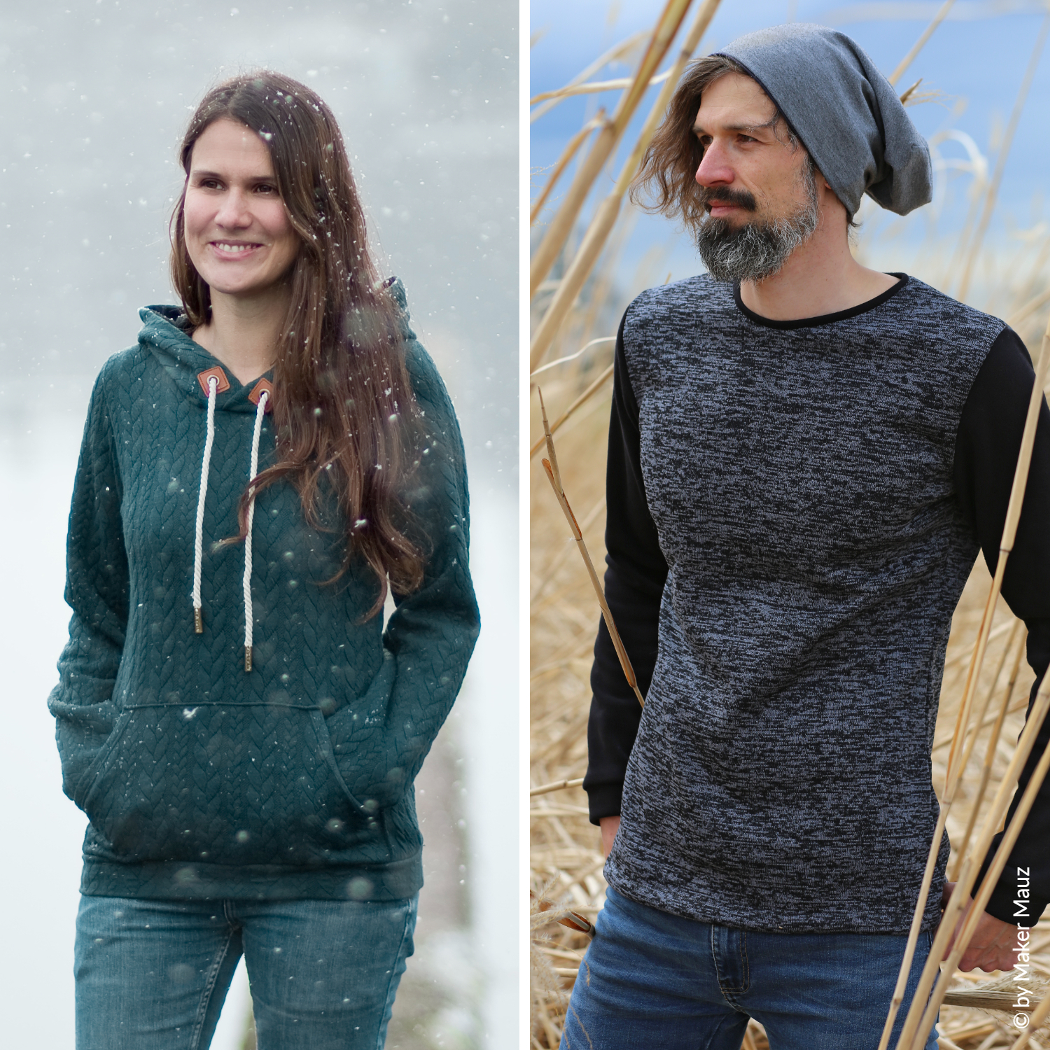 Pullover Hoodie - Nafia + Nafi Set - Schnittmuster eBook-0 Pullover Hoodie - Nafia + Nafi Set - Schnittmuster eBook-0