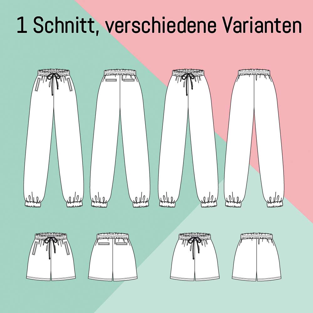 Jogginghose - Laiska - Schnittmuster eBook-2 Jogginghose - Laiska - Schnittmuster eBook-2