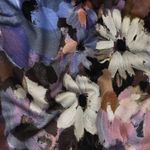 Sommartröja – French Terry med digitalt tryckta blommor, lila