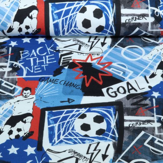Jersey - Digital Fußball Blau Jersey - Digital Fußball Blau