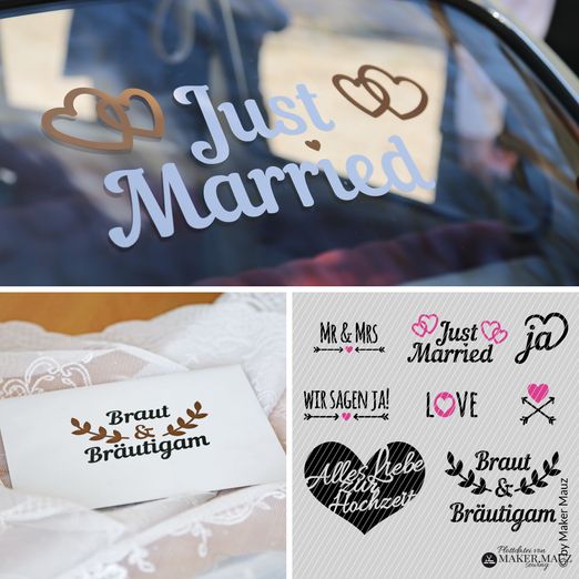 Plotterdatei – Hochzeit - eBook