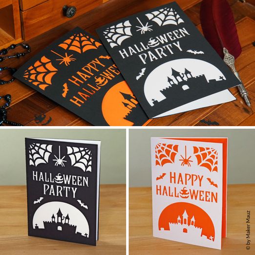 Plotterdatei – Karte Halloween - eBook