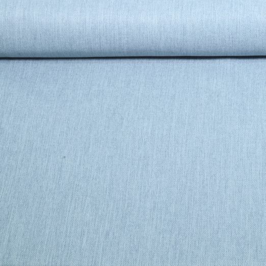 Vorhangstoff Carla - Extrabreit 300cm Denimblau Melange Vorhangstoff Carla - Extrabreit 300cm Denimblau Melange