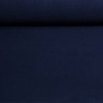 Bio Baumwoll-Fleece Holger - Uni Marineblau Bio Baumwoll-Fleece Holger - Uni Marineblau