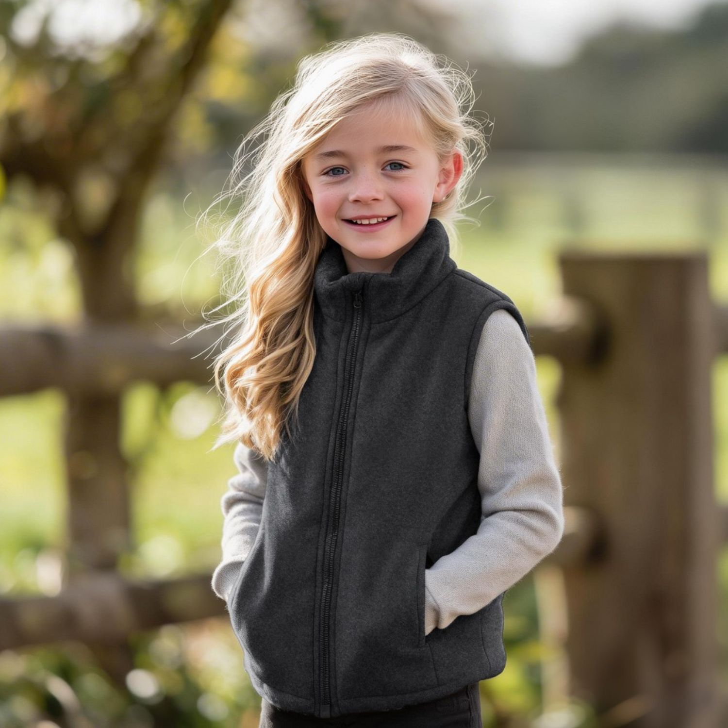 Bio Baumwoll-Fleece Holger - Uni Anthrazit Melange-1 Bio Baumwoll-Fleece Holger - Uni Anthrazit Melange-1