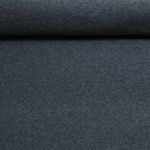 Bio Baumwoll-Fleece Holger - Uni Anthrazit Melange Bio Baumwoll-Fleece Holger - Uni Anthrazit Melange