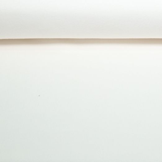 Bio Baumwoll-Fleece Holger - Uni Ecru