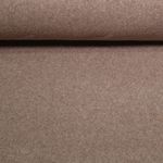 Bio Baumwoll-Fleece Holger - Uni Braun
