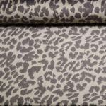 Samtjersey - Super Soft Leo Beige Braun Samtjersey - Super Soft Leo Beige Braun