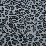 Romanit Jersey - Jacquard Leopard Grau Romanit Jersey - Jacquard Leopard Grau