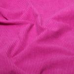 Velluto a righe larghe – Tinta unita viola ibisco