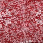 Cotone rivestito - Cristalli di ghiaccio rossi Cotone rivestito - Cristalli di ghiaccio rossi