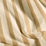 Letnia bluza z materiału bio – French Terry z namalowanymi paskami, beżowa