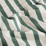 Letnia bluza z materiału bio – French Terry z namalowanymi paskami, kolor ecru i zielony Letnia bluza z materiału bio – French Terry z namalowanymi paskami, kolor ecru i zielony