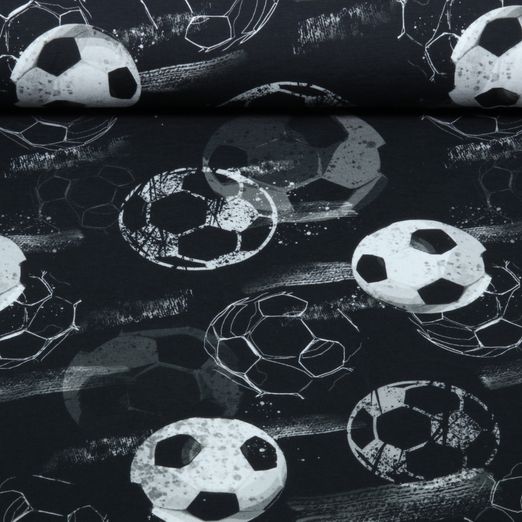 Jersey - Glitzerpüppi Impression numérique Football Noir Jersey - Glitzerpüppi Impression numérique Football Noir