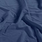 Jersey de viscose – lavado com efeito areia, tingido no fio em azul