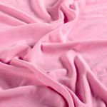Jersey de viscose – lavado com areia, tingido no fio, rosa liso