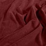 Jersey de viscose – com efeito lavado à areia, tingido no fio, cor sólida em bordô escuro Jersey de viscose – com efeito lavado à areia, tingido no fio, cor sólida em bordô escuro