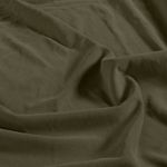 Jersey de viscose com acabamento «sandwashed» – tingido no fio, verde-oliva liso