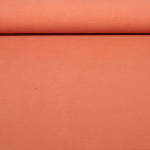Jersey de viscose - Effet délavé au sable, teint dans la masse, uni, couleur brique Jersey de viscose - Effet délavé au sable, teint dans la masse, uni, couleur brique