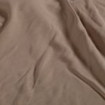 Jersey de viscose – lavado à areia, tingido no fio, cor taupe liso