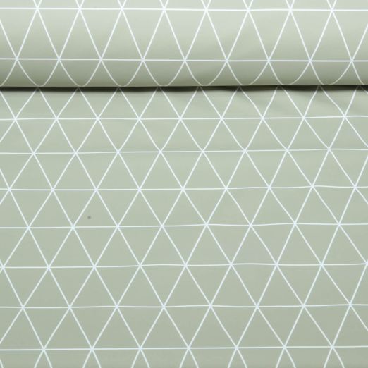 Tissu imperméable - Aqua Protect Impression numérique vert clair