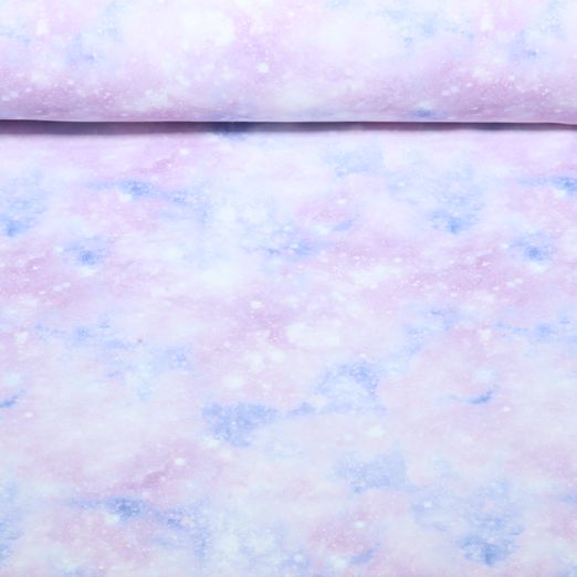 Regenjackenstoff - Aqua Protect Digitaldruck Galaxy Lila