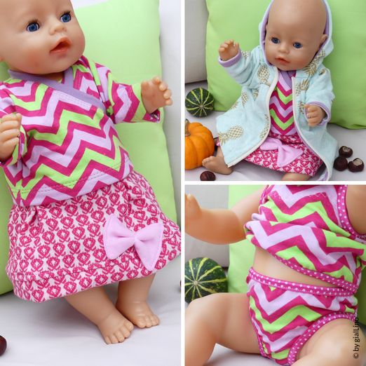 Puppen - Outfit Bundle - Schnittmuster eBook