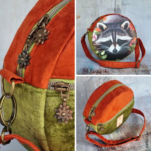 Runde Handtasche - Tivoli - Schnittmuster eBook