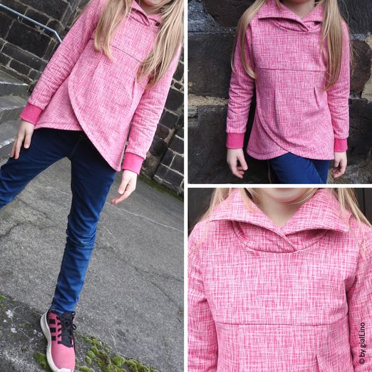 Hoodie mit Kragen - Coccoletta - Schnittmuster eBook