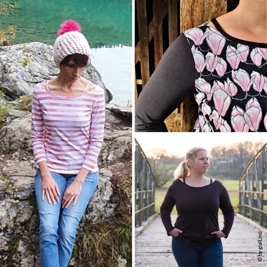 Denim Longsleeve - Lucia - Schnittmuster eBook