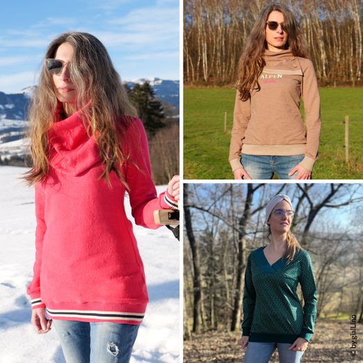 Pulli - Sweater - Alma - Schnittmuster eBook