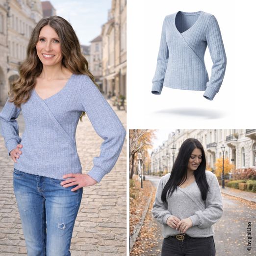 Strickpulli - Cosetta - Schnittmuster eBook