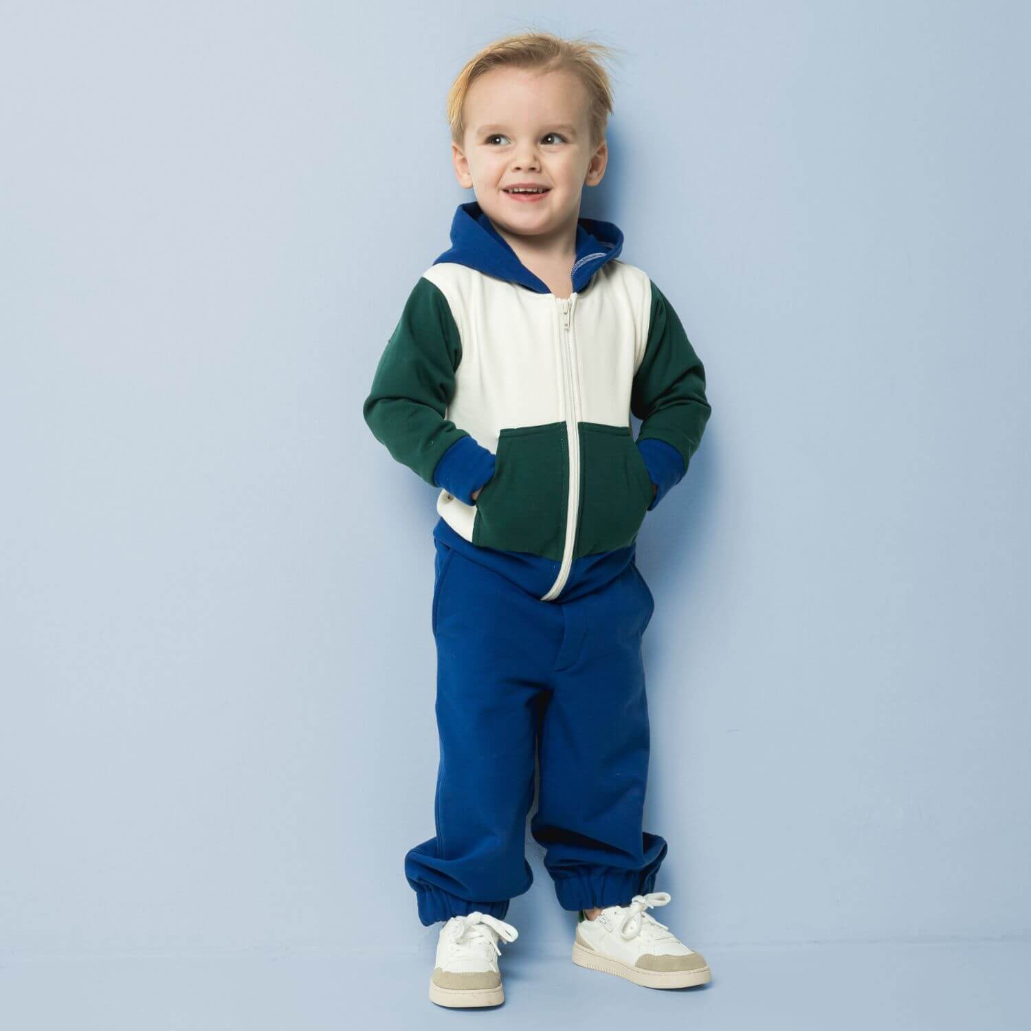 Heavy Sweat - Qjutie & the Qjutest, French Terry uni, Vert bouteille tirant vers le gris-1 Heavy Sweat - Qjutie & the Qjutest, French Terry uni, Vert bouteille tirant vers le gris-1