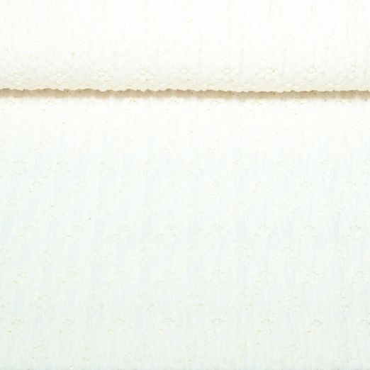 Dentelle - Qjutie & the Qjutest, extensible à fleurs, Ecru Dentelle - Qjutie & the Qjutest, extensible à fleurs, Ecru