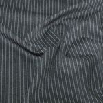 Jersey - Jacquard a righe sottili grigio Jersey - Jacquard a righe sottili grigio
