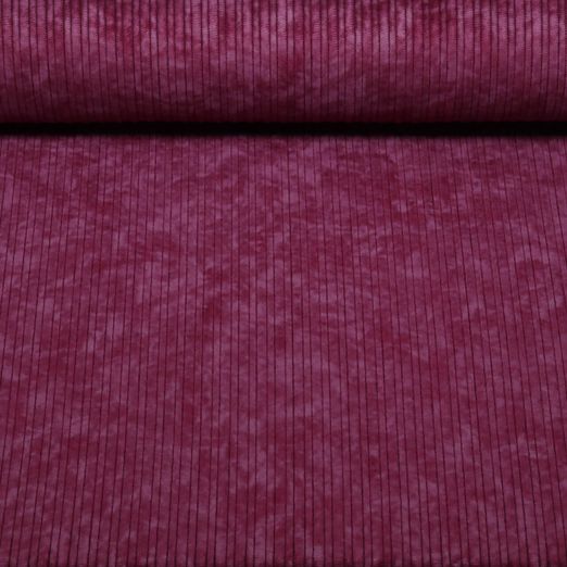 Breitcord - Stretch High Low Weinrot Breitcord - Stretch High Low Weinrot
