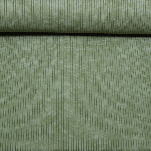 Breitcord - Stretch High Low Grün Breitcord - Stretch High Low Grün
