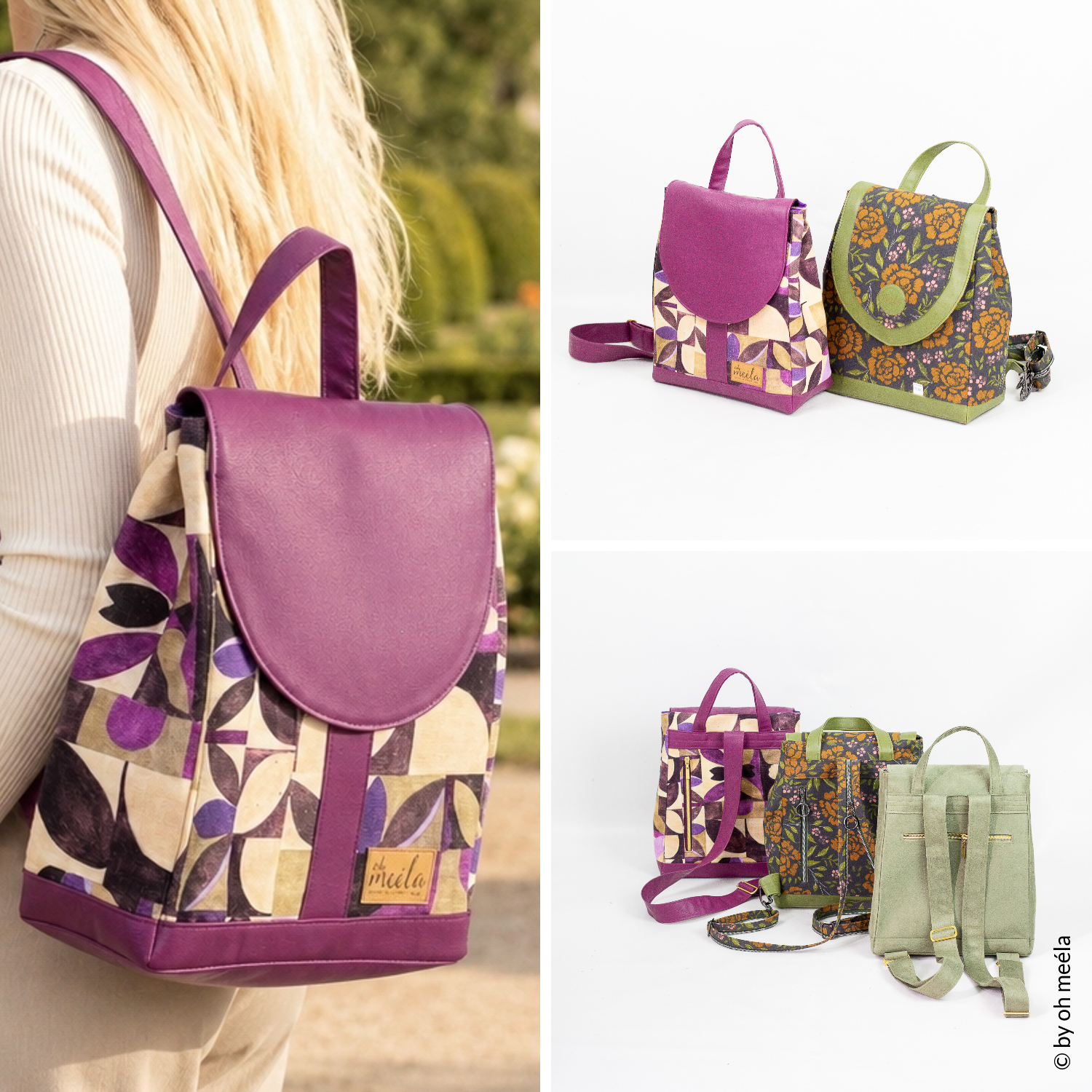 Rucksack-Slingbag - ohNicci - Schnittmuster eBook-0 Rucksack-Slingbag - ohNicci - Schnittmuster eBook-0