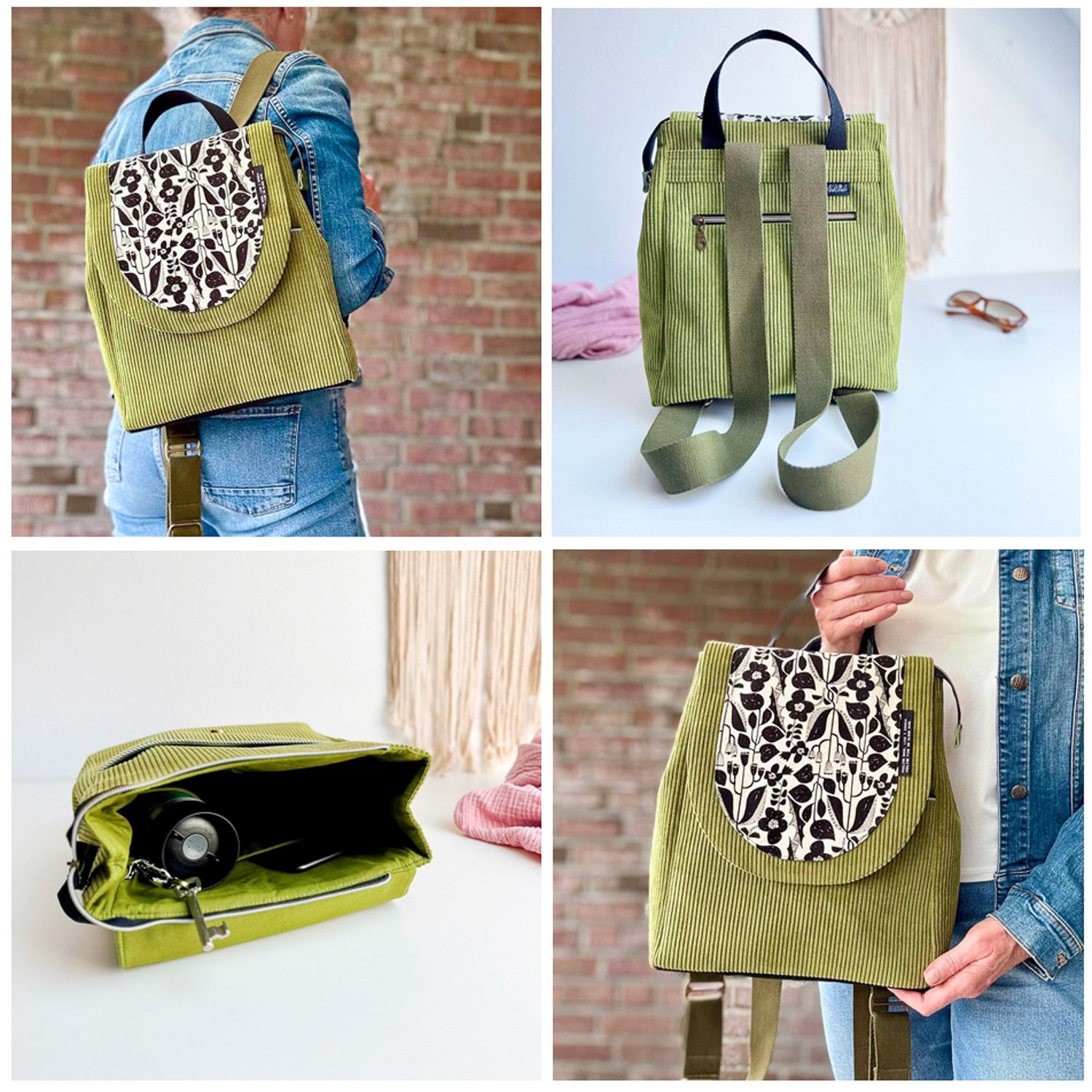 Rucksack-Slingbag - ohNicci - Schnittmuster eBook-2 Rucksack-Slingbag - ohNicci - Schnittmuster eBook-2