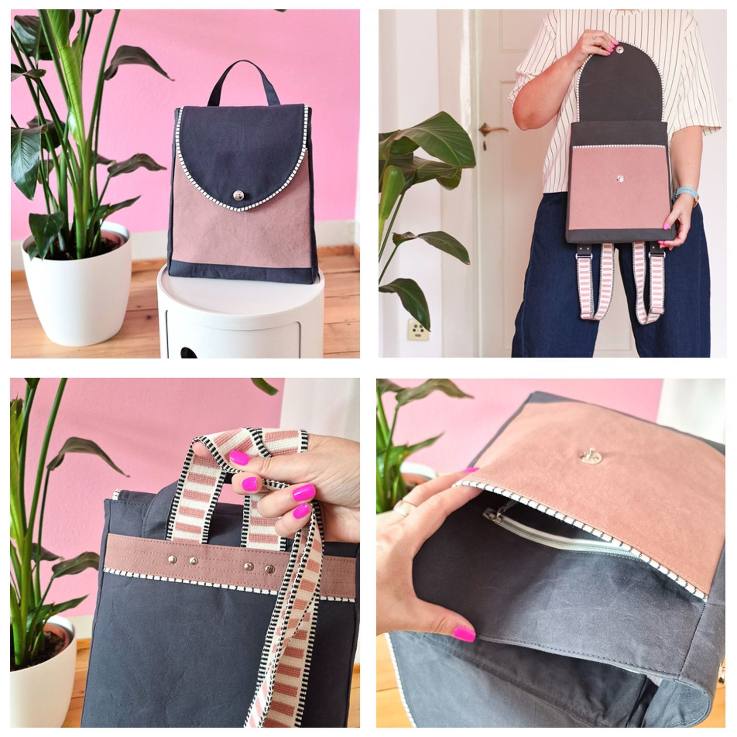 Rucksack-Slingbag - ohNicci - Schnittmuster eBook-4 Rucksack-Slingbag - ohNicci - Schnittmuster eBook-4