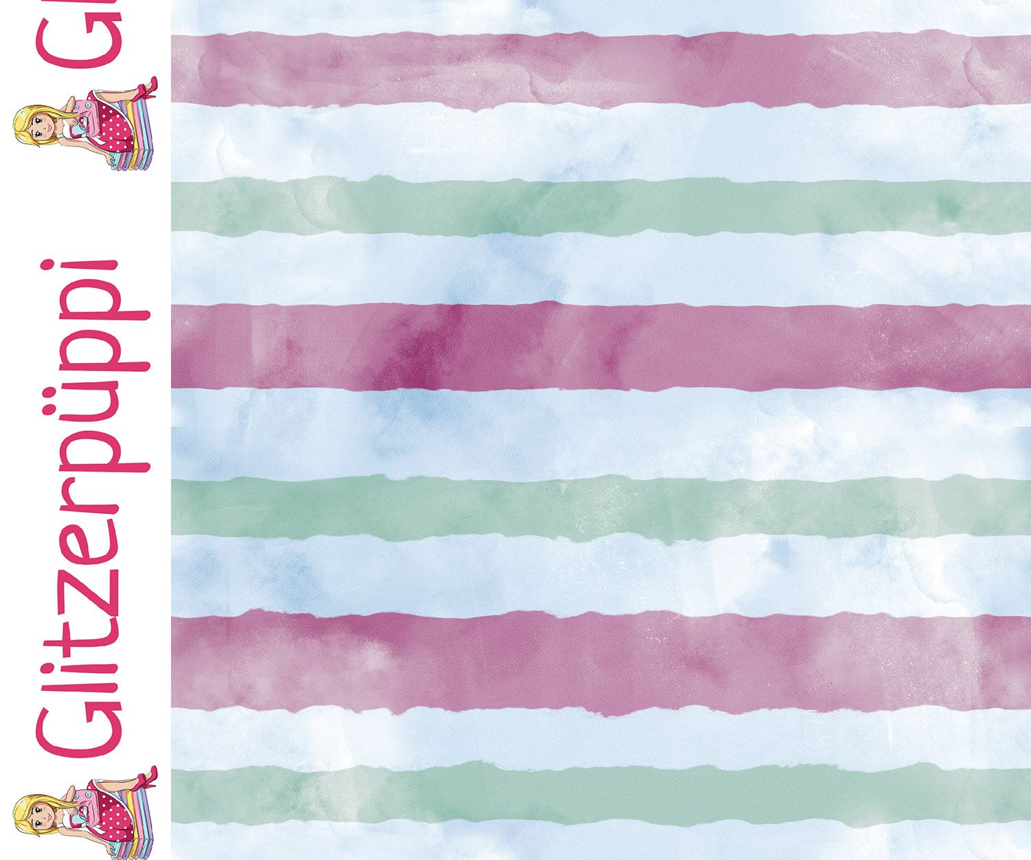 Sweat - Glitzerpüppi Digital Streifen Pastell Angeraut-1 Sweat - Glitzerpüppi Digital Streifen Pastell Angeraut-1